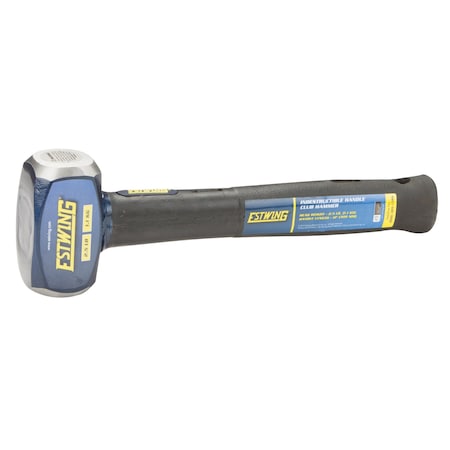 Estwing 2.5 lb. Head, 12" Length Indestructible Handle Club Hammer ECH-212X